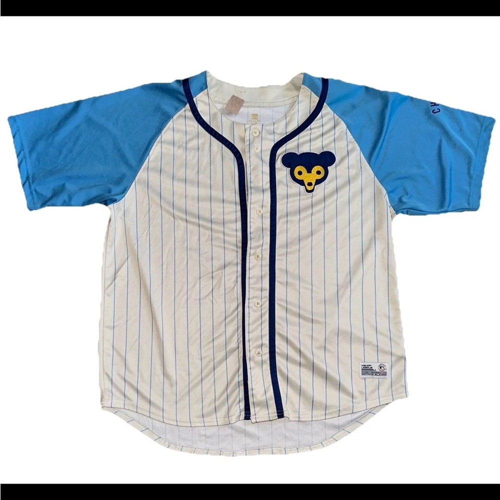 Chicago Cubs Cooperstown Collection Dynasty Jersey Men’s 2XL Vintage Throwback